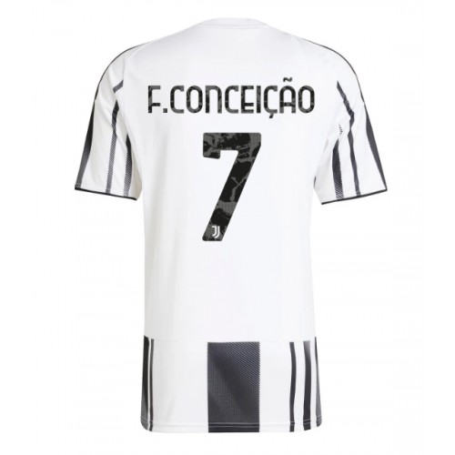 Moški Nogometni dresi Juventus Francisco Conceicao #7 Domači 2025-26 Kratek Rokav